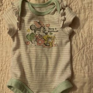 Disney Minnie Mouse onesie